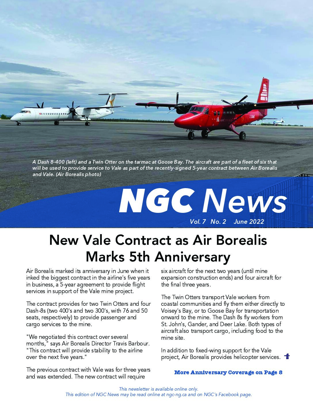 READ THE LATEST NGC NEWSLETTER – VOL. 7, #2
